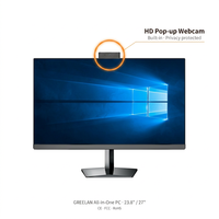 PC Todo en Uno Intel Core i3 i5 con Cámara y Micrófono Integrados, Windows 10/11, Pantalla Táctil, para Educación y Formación en Línea