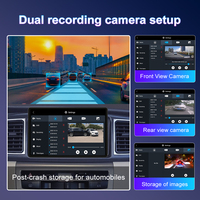 Lecteur DVD de voiture multimédia HD 13,3 pouces 1DIN Autoradio Android 13 4+64 Go 2000*1000 GPS 4G Carplay