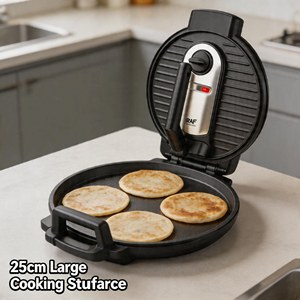 Machine à crêpes, dosas et rotis multifonctionnelle électrique YC-60, antiadhésive, avec contrôle automatique de la température, pour la maison et les cafés - Product Image 4