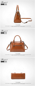 Nouveaux sacs à main de luxe à bandoulière en cuir de vache véritable pour femmes, sacs de créateurs pour filles - Product Image 5