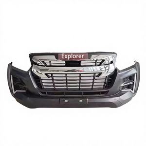 ชุดแต่งหน้ารถยนต์ ABS ใหม่เอี่ยม ขนาดมาตรฐาน อัพเกรดปี 2020-2022 และกันชนหน้าสีดำใหม่สำหรับ <span class=keywords><strong>Isuzu</strong></span> Dmax ปี 2016-2019 - Product Image 1