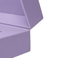 Boîte en carton rigide à double porte de luxe avec fermeture magnétique et insert en mousse EVA pour emballage cadeau de parfum, bijoux et cosmétiques