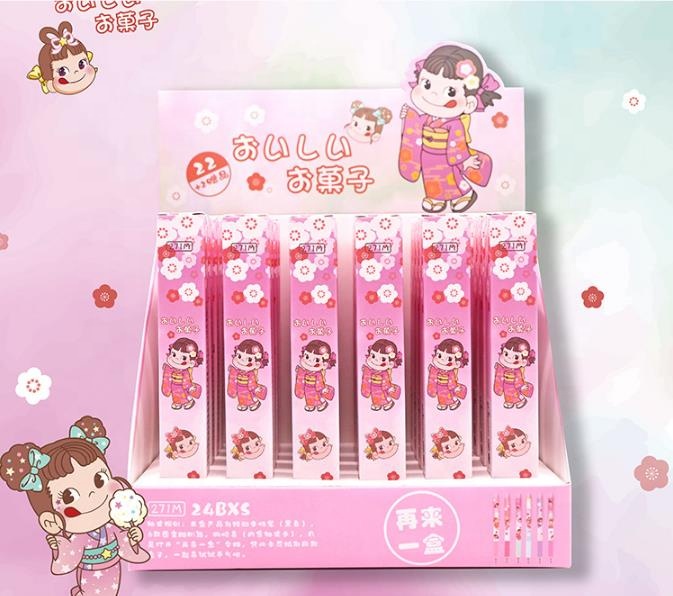 Оптовая продажа, разноцветная и стильная гелевая ручка, шариковая ручка, милый женский стиль