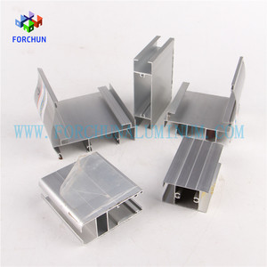 Profilés d'extrusion en aluminium gris argenté pour la fabrication <span class=keywords><strong>de</strong></span> fenêtres et portes coulissantes colombiennes/costaréennes - Product Image 6