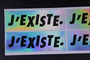 Étiquettes autocollantes adhésives anti-contrefaçon <span class=keywords><strong>UDV</strong></span> A4 papier coquille d'oeuf holographique graffiti avertissement découpé prix - Product Image 6