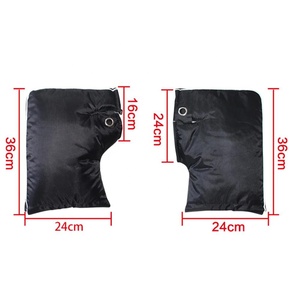 Motorino addensato più caldo guanti manubrio antivento <span class=keywords><strong>antipioggia</strong></span> manubrio moto cover protettive guanto motore - Product Image 3