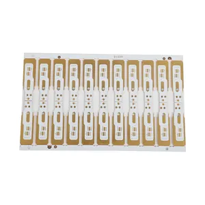 Eletrônicos de consumo podem personalizar a placa de lâmpada LED de óleo branco FR4 sem chumbo dupla face PCB preço OEM