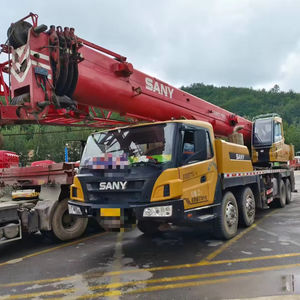 Grúa sobre orugas usada Sany STC350 de 35 toneladas, maquinaria pesada, motor, caja de cambios, bomba, PLC certificado, 43000 kg - Product Image 1