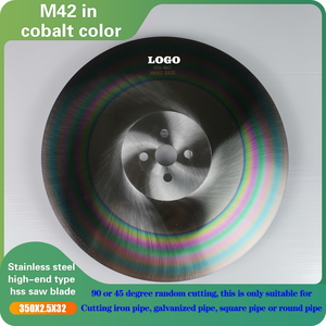 M42 HSS lạnh Thông tư lưỡi cưa 350x2.0x32 Laser hàn và tần số cao cho cắt kim loại OEM hỗ trợ - Product Image 3