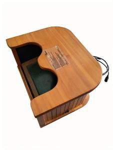 FS-007 Mini piede in legno massello di cicuta Sauna a infrarossi moderna cinese portatile a vapore secco lontano infrarosso macchina per massaggio ai piedi appartamento - Product Image 3