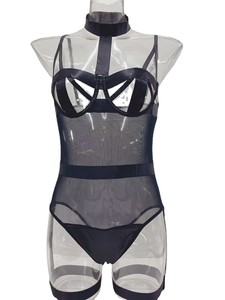 High Quality Lingerie <strong>Night</strong> <strong>Gown</strong> for Sex Sexy Mature Women Black Mesh <strong>Transparent</strong> Lingerie - Product Image 6