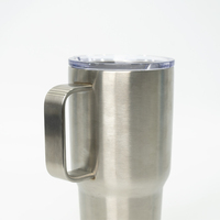 Gobelet en métal 20Oz, livraison gratuite, tasse à café/bière à Double paroi