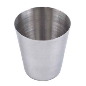 Ensemble de gobelets de voyage en acier inoxydable avec couvercle, tasse ronde portable pour usage extérieur, design minimaliste, emballage cylindrique - Product Image 5