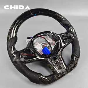 Convient pour <span class=keywords><strong>BMW</strong></span> G38, cuir en carbone forgé de haute qualité personnalisé avec un design semi-perforé, compatible avec la série G G20 G06 - Product Image 2