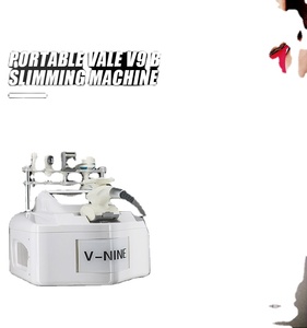 Appareil de remodelage corporel 5 en 1 V9 de bureau : Lipo-massage, rouleaux sous vide, Cavi-RF, réduction de la cellulite et de la circonférence - Product Image 1