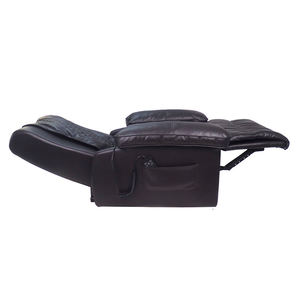 Elektrischer Automatischer Hebe-<span class=keywords><strong>S</strong></span>-Track Zero-Gravity Shiatsu Knetender Liegemassage-Sessel mit Fußstütze - Product Image 4