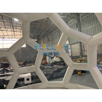 Tente bulle gonflable Star View pour 2 à 4 personnes, abri familial extérieur avec design transparent