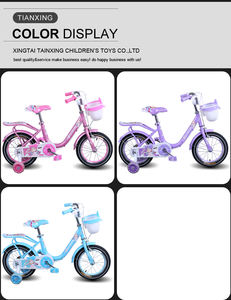 Vélo pour enfants pas cher adapté aux filles de 3 à 8 ans, de haute qualité, fabriqué en Allemagne, personnalisez votre propre logo, vélos pour enfants avec protège-coudes - Product Image 6