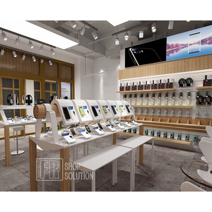 Personalizado barato caso de madera teléfono celular quiosco teléfono móvil tienda escaparate de <span class=keywords><strong>la</strong></span> exhibición de Rack - Product Image 4