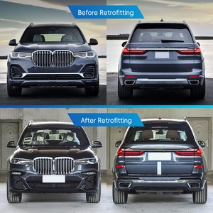 Kit de Carrocería M-Tech para Modificación de Automóviles G07 2018-2022, Parachoques Delantero y Trasero, Faldones Laterales, Rejilla, Compatible con BMW X7 - Product Image 2