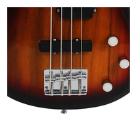 Guitare basse électrique Jello IR-TB0081 à micros actifs, 4 cordes, instrument en palissandre avec un son de basse magnifique