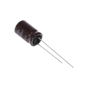 Condensateur autorisé par le distributeur CAP ALUM 560UF 20% 35V RADIAL TH Through Hole 560 uF EKYC350ELL561MJ16S - Product Image 1