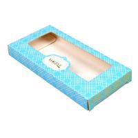 Luxe Délicat Logo Personnalisé Conception Art Papier Chocolat Pâtisserie Cadeau Alimentaire Dessert Boîte D'emballage avec Fenêtre