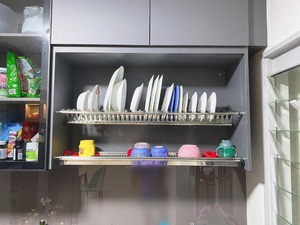 OEM Commercial Kitchen Stainless Steel Dish <b>Rack</b> Modern Style Detachable Dish <b>Drying</b> <b>Rack</b> Drainer Shelf for Cabinet Storage Kitc - Product Image 5