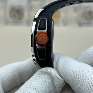 นาฬิกาหรูสำหรับผู้ชาย 65-01 สไตล์แม็คลาเรน W1 ออโตเมติก จับเวลาแบบ Split Seconds ตัวเรือนคาร์บอน TPT สายสีส้ม นาฬิกาข้อมือสปอร์ต - Product Image 4