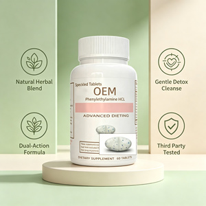 Tabletas de Suplemento Herbal OEM con Feniletilamina HCL, Sin Aditivos Artificiales, 60 Tabletas, Suplemento Dietético - Product Image 4