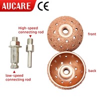 Cabezal de Pulido de Neumáticos en Forma de Tazón AUCARE de 38x18 mm para Kit de Herramientas de Reparación de Neumáticos, Uso en Taller