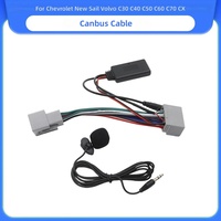 Adaptateur audio AUX pour voiture, compatible avec Chevrolet New Sail, Volvo C30, C40, C50, C60, C70, série CX, câble musical