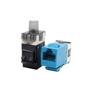 Hot bán Mạng mô-đun nữ 180 độ kép 110idc UTP 8P8C RJ45 CAT6 <span class=keywords><strong>Keystone</strong></span> <span class=keywords><strong>jack</strong></span> cho viễn thông bộ phận - Product Image 3