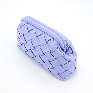 Borsa Cosmetica di Lusso Personalizzata in PU Intrecciato, <span class=keywords><strong>Pochette</strong></span> Portatile alla Moda - Product Image 4