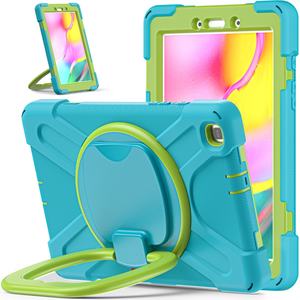 Étui robuste pour tablette Samsung <span class=keywords><strong>Galaxy</strong></span> <span class=keywords><strong>Tab</strong></span> Active 5 2024/Active 3 2020 <span class=keywords><strong>8</strong></span> <span class=keywords><strong>pouces</strong></span> avec poignée de support 360 dragonne <span class=keywords><strong>housse</strong></span> de protection - Product Image 4