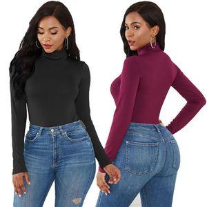 Nouveau <span class=keywords><strong>Body</strong></span> Sexy à Manches Longues pour <span class=keywords><strong>Femme</strong></span>, Couleur <span class=keywords><strong>Noir</strong></span> Café, Coupe Slim, Tenue de Bureau - Product Image 2