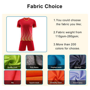 Uniforme de Fútbol Profesional para Ciudad, de Alta Calidad, Personalizado, Transpirable, de Secado Rápido, Cuello Redondo, Manga Corta, Poliéster/Algodón - Product Image 4