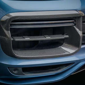 Nuevo Marco de Rejilla Delantera de Fibra de Carbono PINDUN de Alta Calidad, Estilo Turbo TKT, Reemplazo para Instalación con Tornillos 9Y0.1 - Product Image 3