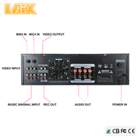 Laix LX-350 profesyonel ses sistemi güç amplifikatörü ev ses amplifikatörü 120w koaksiyel ve optik giriş