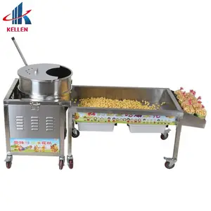 Machine électrique industrielle de fabrication de popcorn et de coton, haute capacité, pour servir du Popcorn et de la barbe à papa, huile de fête, commerciale