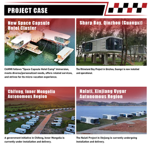 <span class=keywords><strong>Casa</strong></span> Contenedor de Acero Impermeable Todo <span class=keywords><strong>en</strong></span> Uno Cammi House Apple Cabin <span class=keywords><strong>con</strong></span> Sala de Estar y Baño para Uso <span class=keywords><strong>en</strong></span> Escuelas, Hoteles y Glamping - Product Image 2