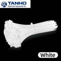 Attaches de câbles en nylon autobloquantes TANHO Industrial 8 kg/18 kg/22 kg/55 kg/80 kg/114 kg -40~+120