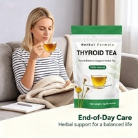 Sachets de thé aux herbes chinoises en gros sous marque privée OEM – Mélange naturel de pissenlit, chrysanthème, rose et poria – Complément alimentaire à base de plantes