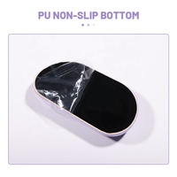 Repose-poignets personnalisé Purple Cloud, petit tapis de souris en caoutchouc pour le jeu, tapis de souris en mousse à mémoire de forme, accessoires informatiques pour le bureau et les joueurs
