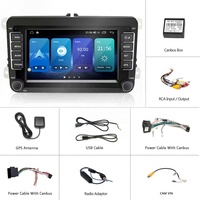 Pantalla táctil Android 12 Inalámbrico Carplay 4Core Radio de coche para Vw/Volkswagen PASSAT/POLO GOLF TOURAN