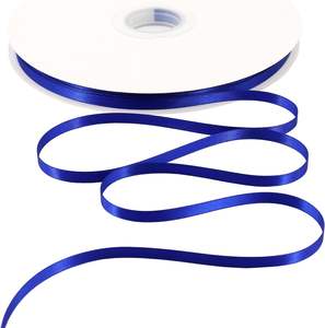 لفة شريط ساتان مطبوع بجودة عالية من البوليستر 10 من عيار 6 من رقائق الذهب مزدوجة الوجه بلون بانتون مخصص - Product Image 5