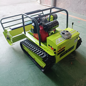 Tondeuse autoportée télécommandée à chenilles avec moteur 4 temps, hauteur de coupe maximale de 150 mm, vente en gros - Product Image 1