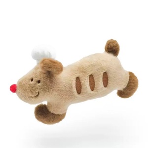 Listo para Enviar, Peluche de Regalo en Oferta, Juguete de Peluche Suave, Muñeco de Peluche, Lindo Peluche de Dibujos Animados con Diseño de Perro Baguette - Product Image 1