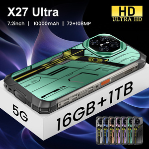 Téléphone anti-poussière x27 ultra 16 Go + 512 Go, appareil photo haute définition 72 + 108 MP, téléphone pour la photographie en extérieur - Product Image 1