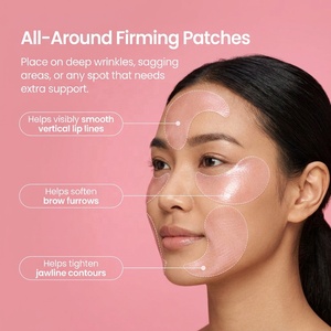 Patchs Hydrogel Cristallins Rose au Collagène et ADN de Sodium <span class=keywords><strong>pour</strong></span> le Contour des Yeux, Hydratants et Moelleux, à la Niacinamide, Contre <span class=keywords><strong>les</strong></span> <span class=keywords><strong>Cernes</strong></span> - Product Image 2